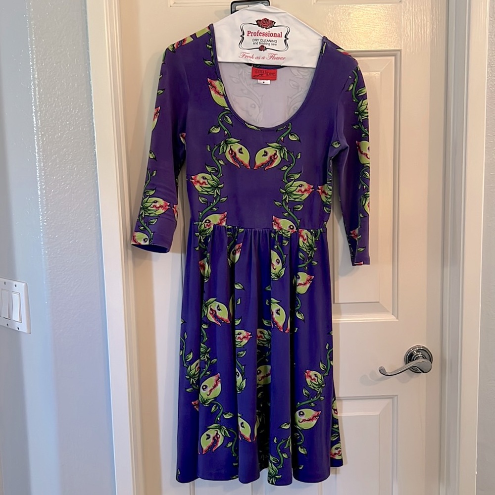 Deadly Dames Man-eating Fly Trap dress M